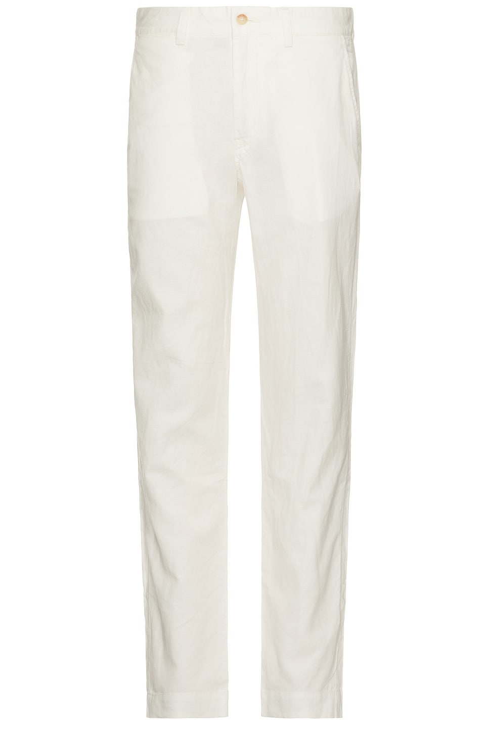 

Брюки из хлопкового льна с прямым кроем Bedford Polo Ralph Lauren, deckwash white