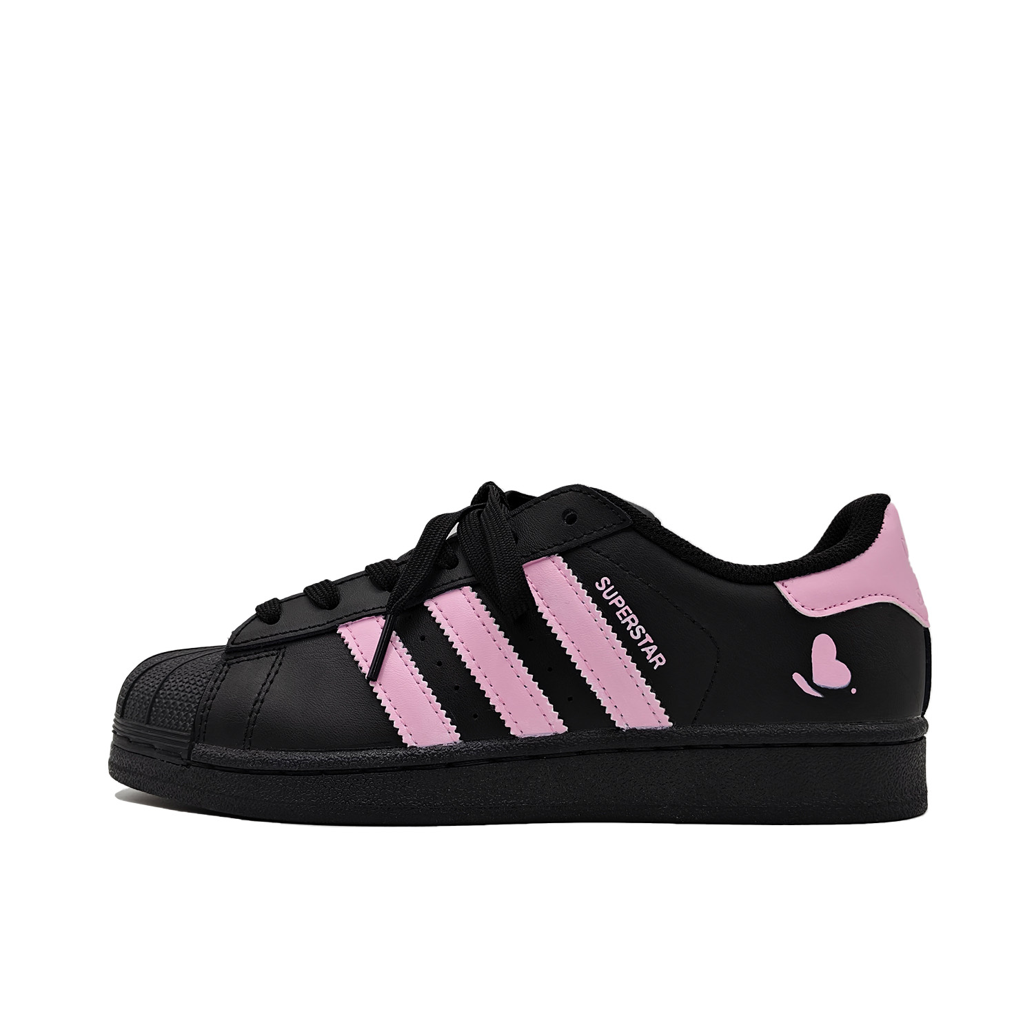 

Adidas Originals Суперстар 2 Ink Crimson баттерфляй амортизирующие износостойкие низкие скейтбордские кроссовки унисекс черный - черный, цвет Black