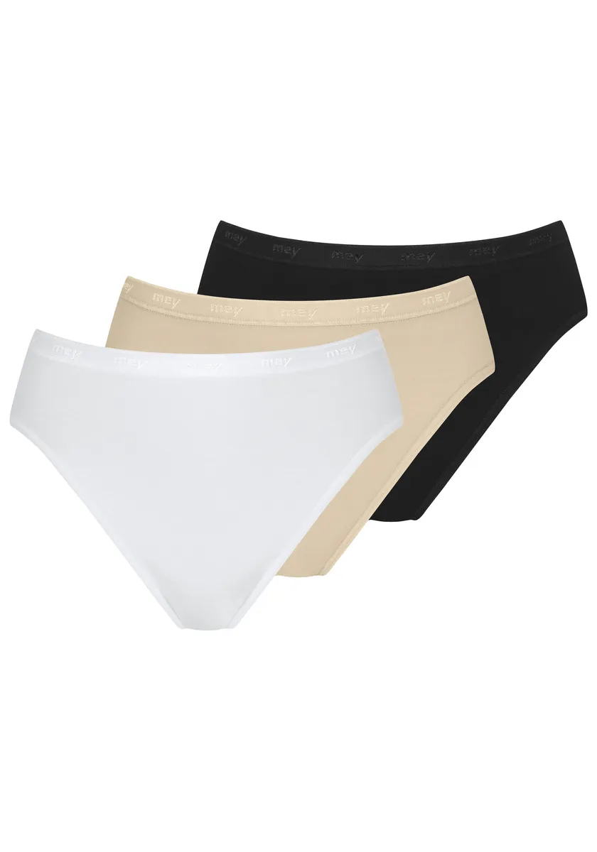 

Трусы Mey Jazz Pant "TRINITI" (3 шт.), без громоздких боковых швов, белый