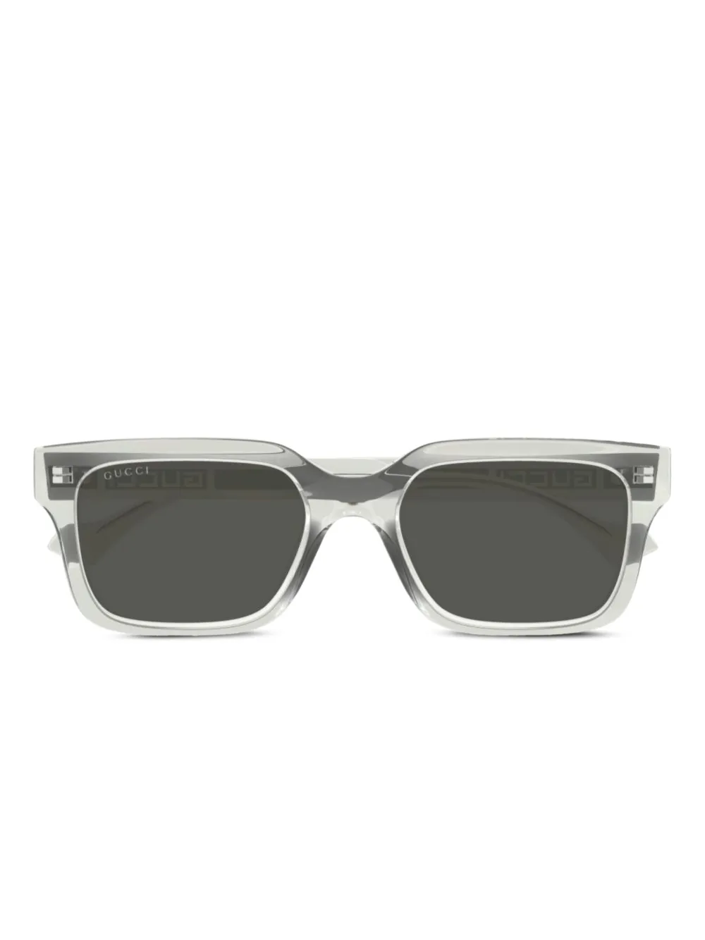 

Солнцезащитные очки в геометричной оправе Gucci Eyewear, серый