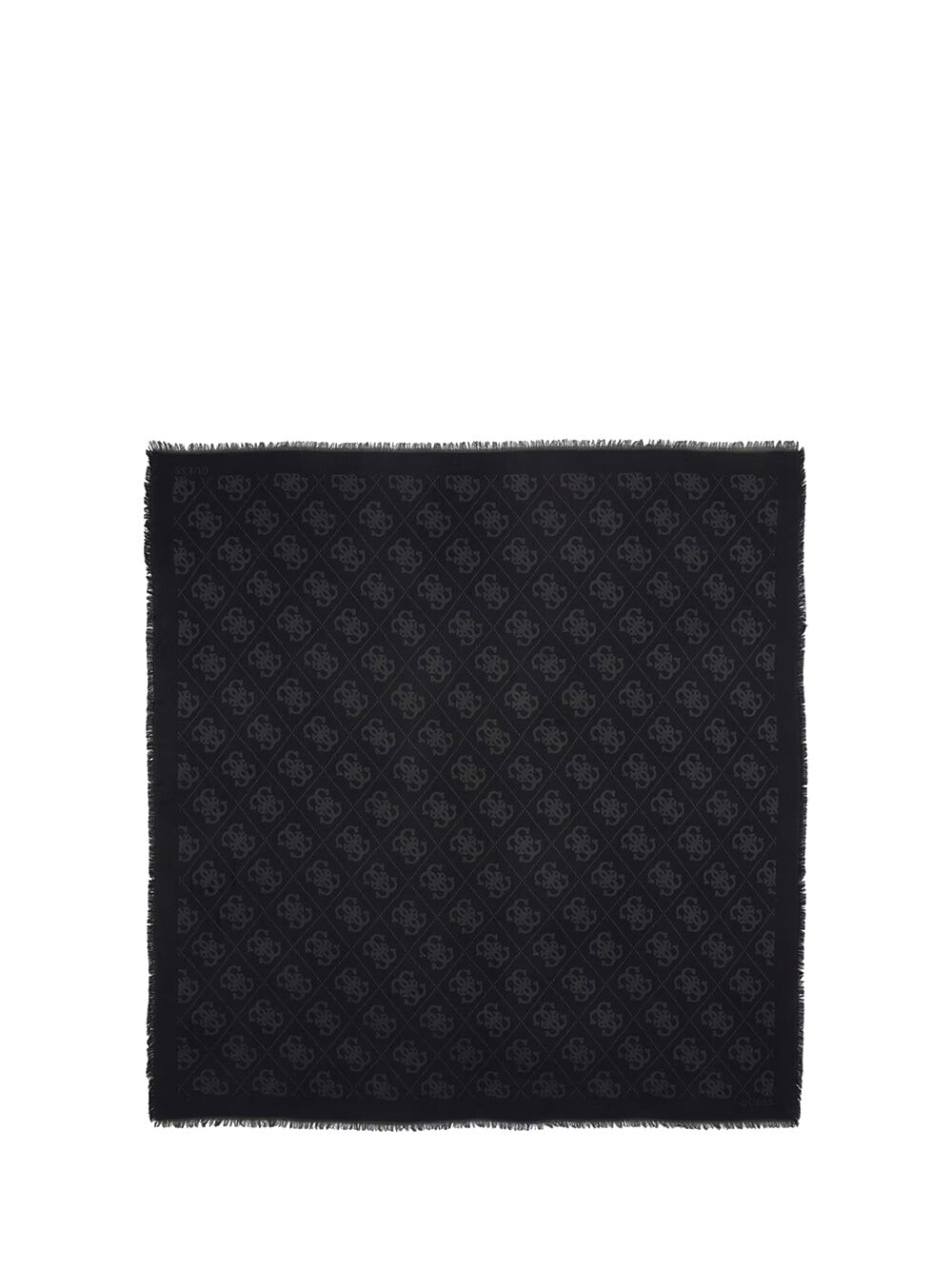 

Черный женский шарф Guess