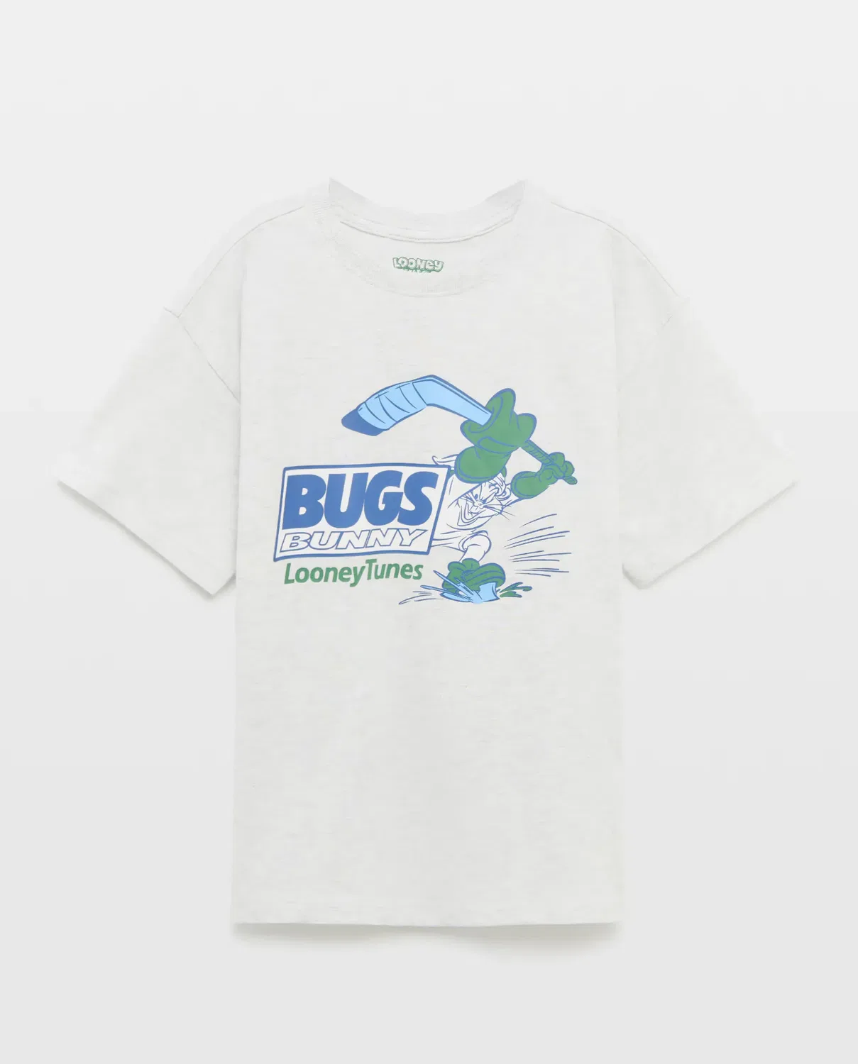 Детская футболка для мальчиков хлопковая Bugs Bunny Kids El Corte Inglés, Grey — фото 4