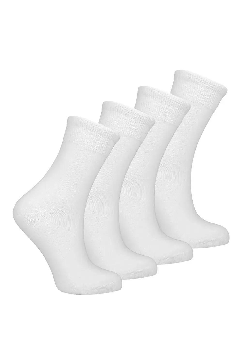 Комплект из 4 пар бамбуковых сенсорных носков Dr.Socks, White — фото 3