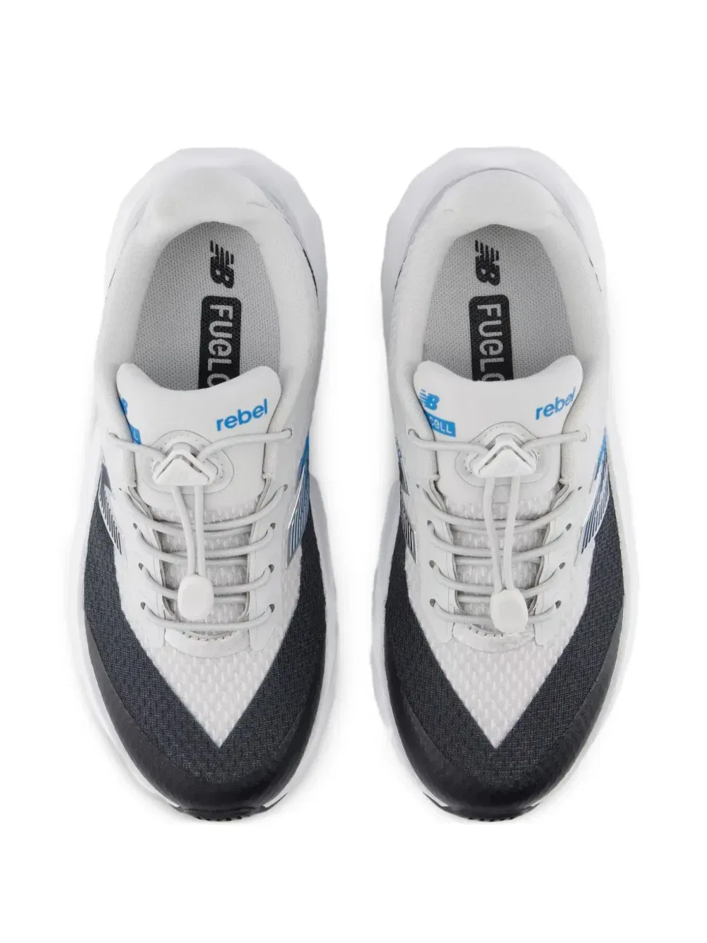 Кроссовки FuelCell Rebel New Balance Kids, серый — фото 4