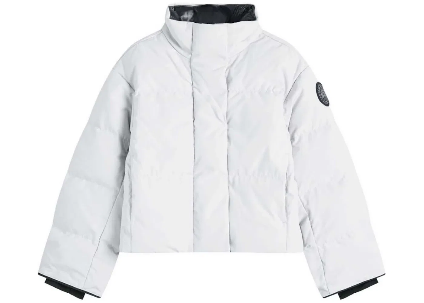 Женская куртка с капюшоном Canada Goose Black Label Grandview Cropped Jacket, Silverbirch