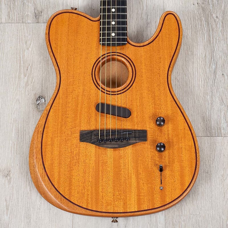 

Гитара Fender American Acoustasonic All-Mahogany Telecaster, гриф из черного дерева, натуральный 0972013122