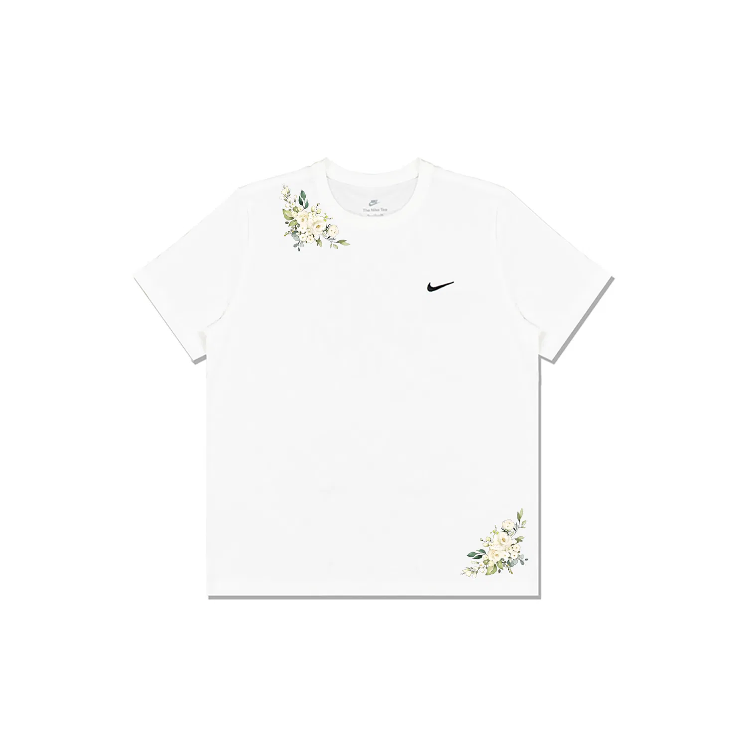 Мужская футболка с круглым вырезом прямого кроя Box Nike — фото 3