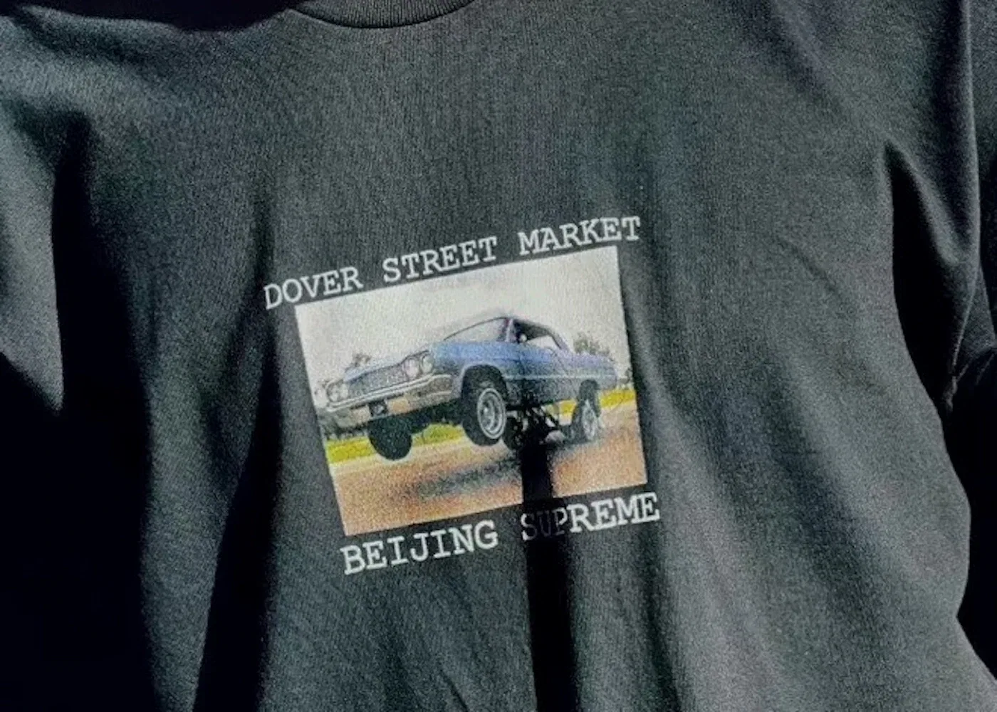 Мужская футболка Supreme x Dover Street Market Beijing Exclusive Tee, Black