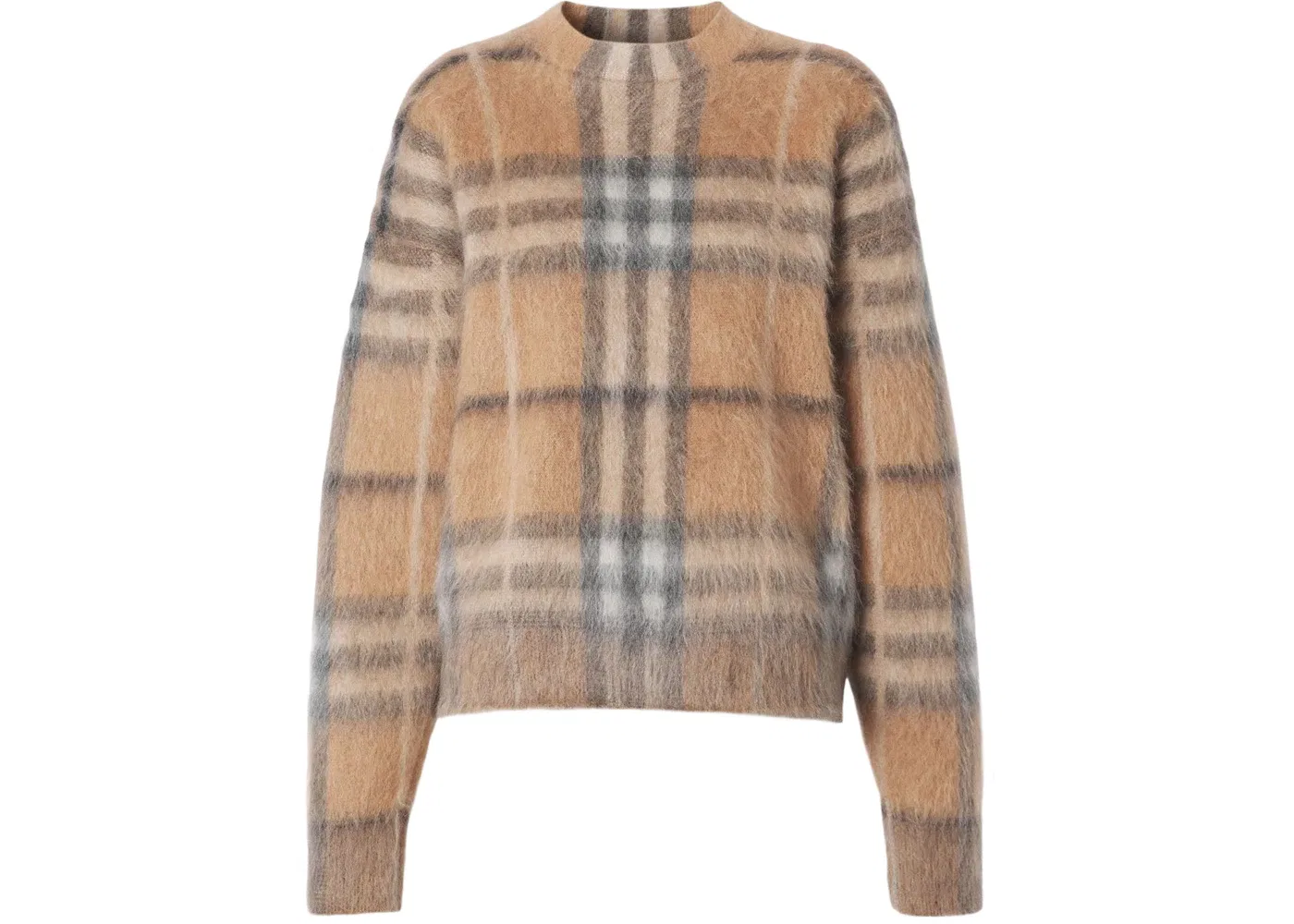 Женский джемпер с жаккардовым узором Burberry, Beige