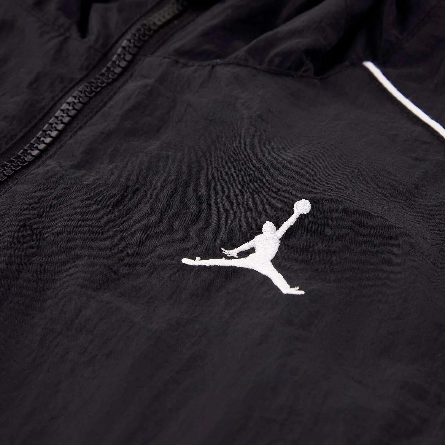 Детская ветровка с капюшоном Jdb Color Block Windjkt Jordan, Черный — фото 3