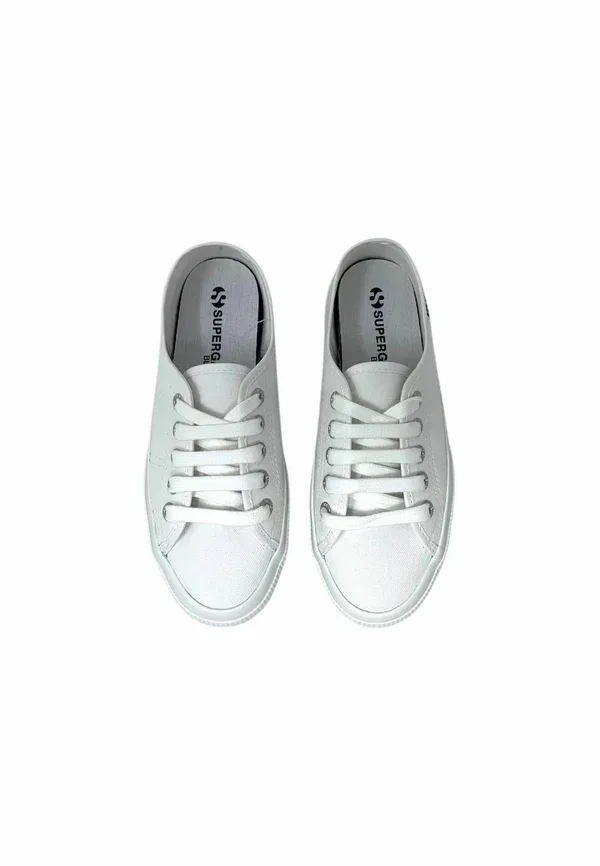 Кроссовки с текстильным верхом Superga White, белый — фото 4