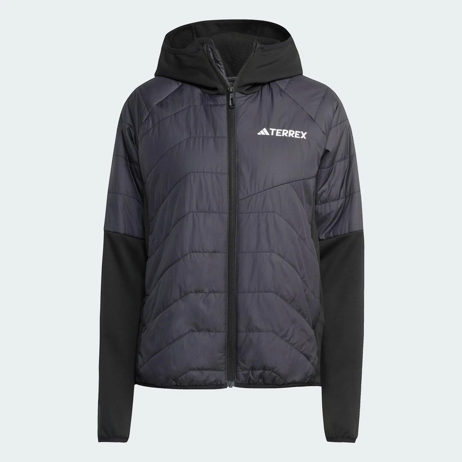 Женская утепленная куртка с капюшоном Terrex Multi CLIMAWARM Adidas, Schwarz — фото 2