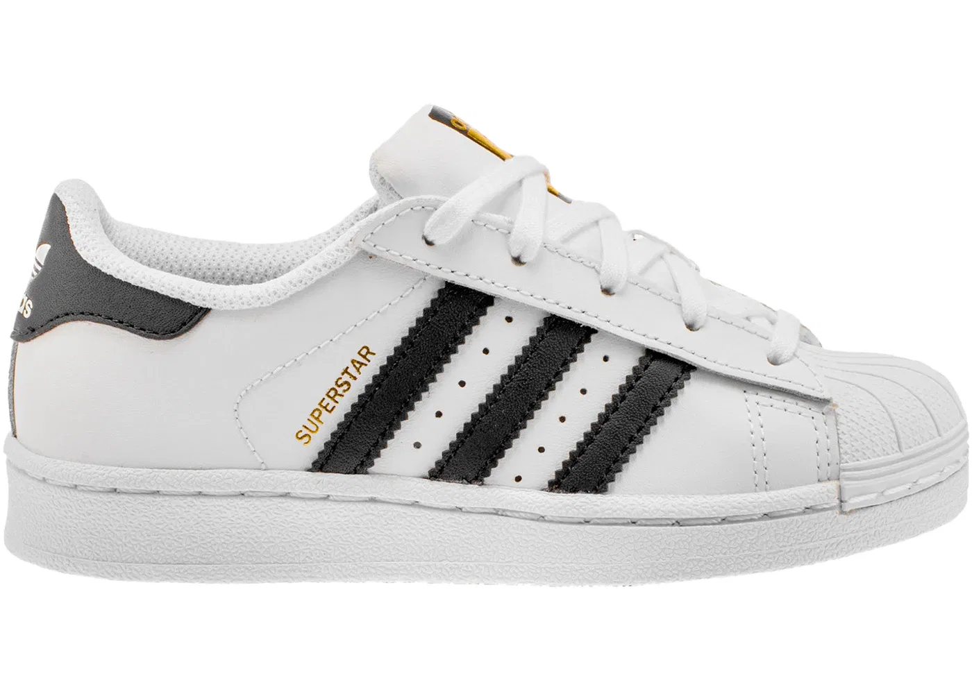 Детские кроссовки lifestyle с круглым носом Adidas Superstar, Footwear White/Black/Running White