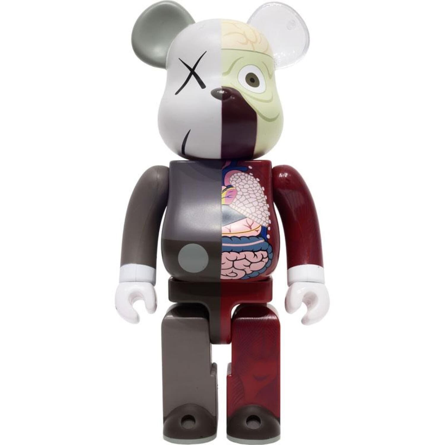 

Виниловая фигурка Be@rbrick Kaws Dissected 400%, коричневый