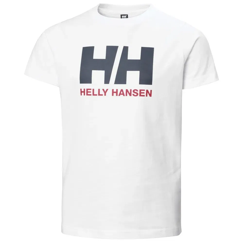 Детская футболка для мальчиков хлопковая Helly hansen, White — фото 3