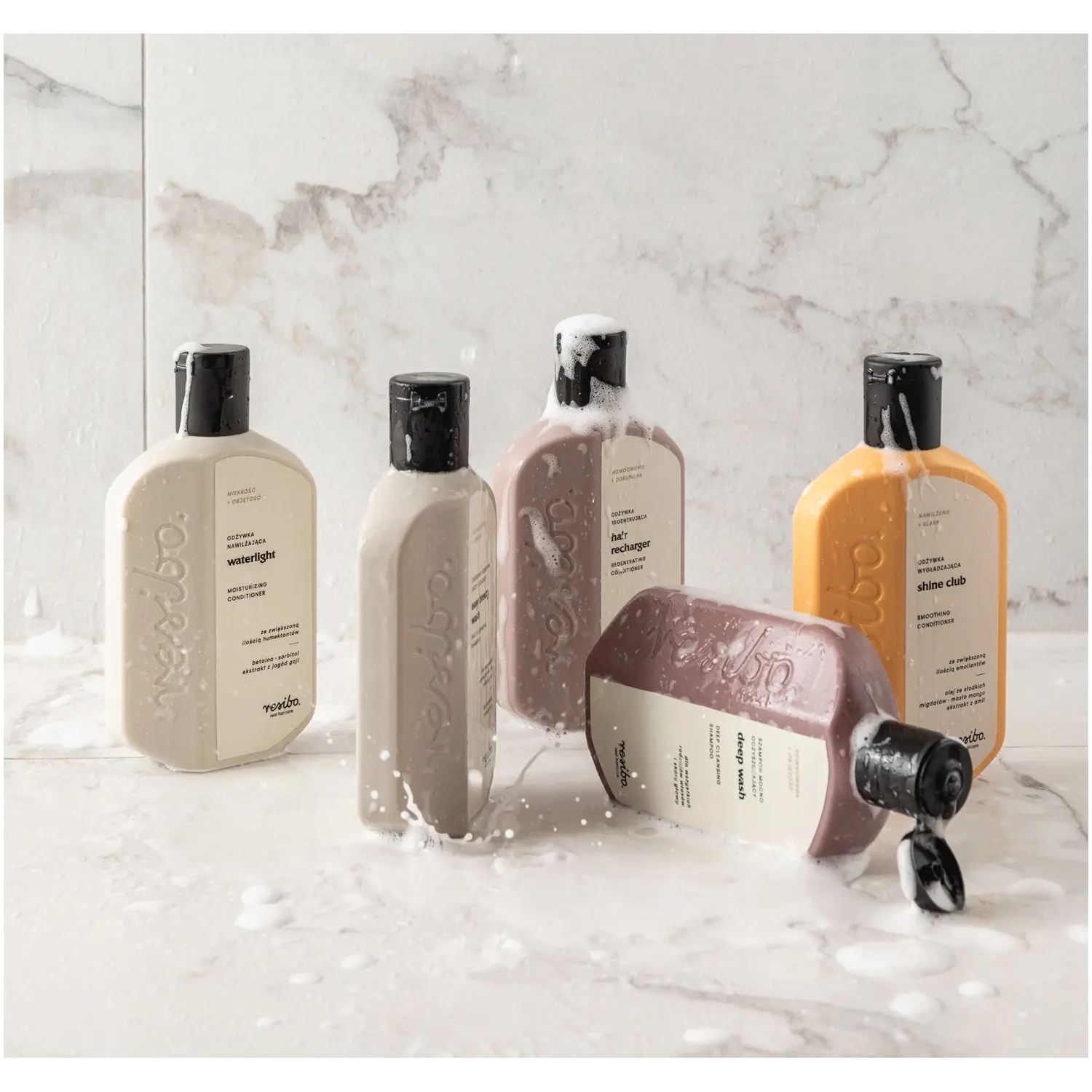 Resibo Hair Shine Club разглаживающий кондиционер для волос, 250 мл — фото 3