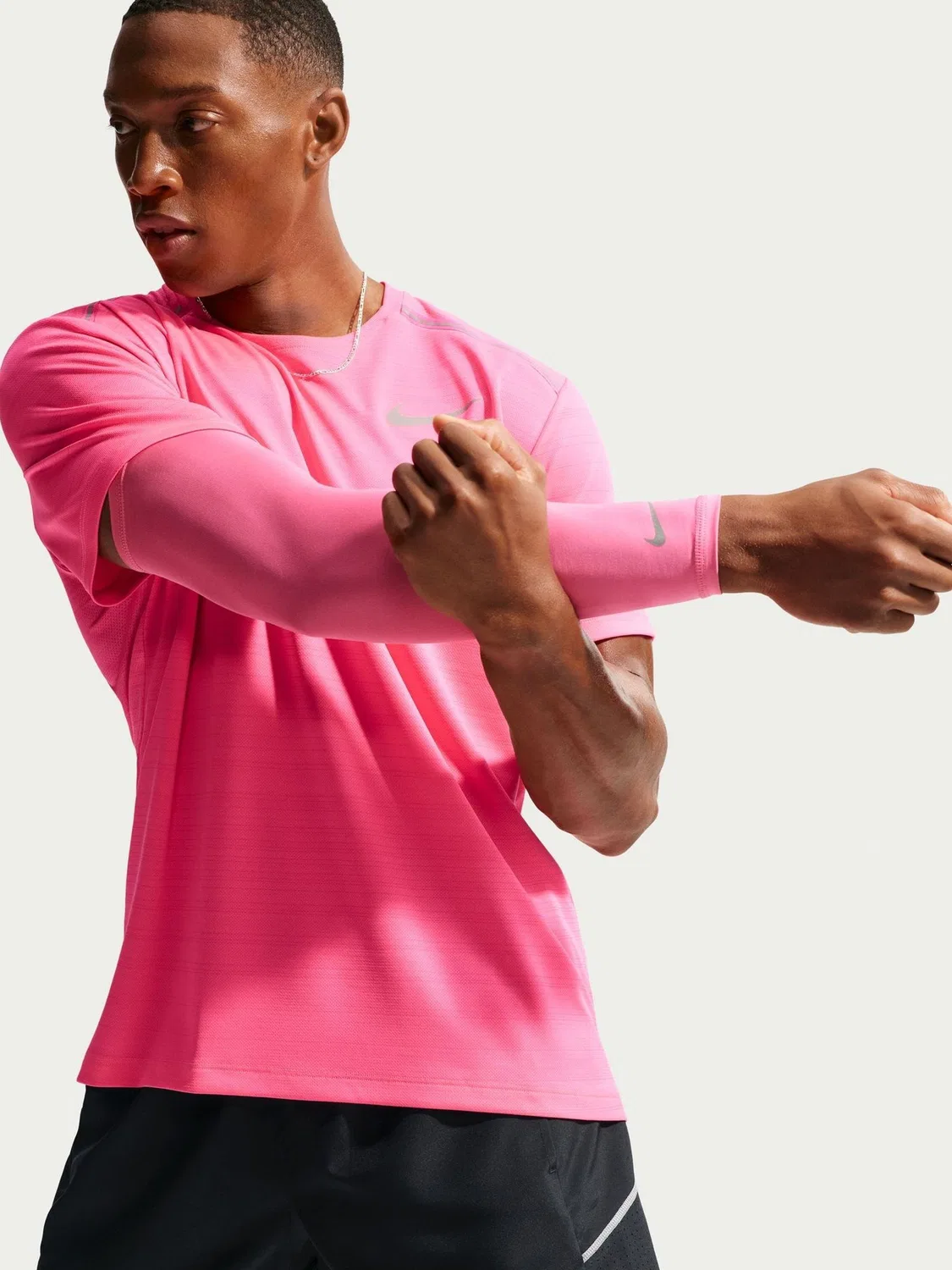Шорты беговые Nike Miler Dri-FIT, черные — фото 4