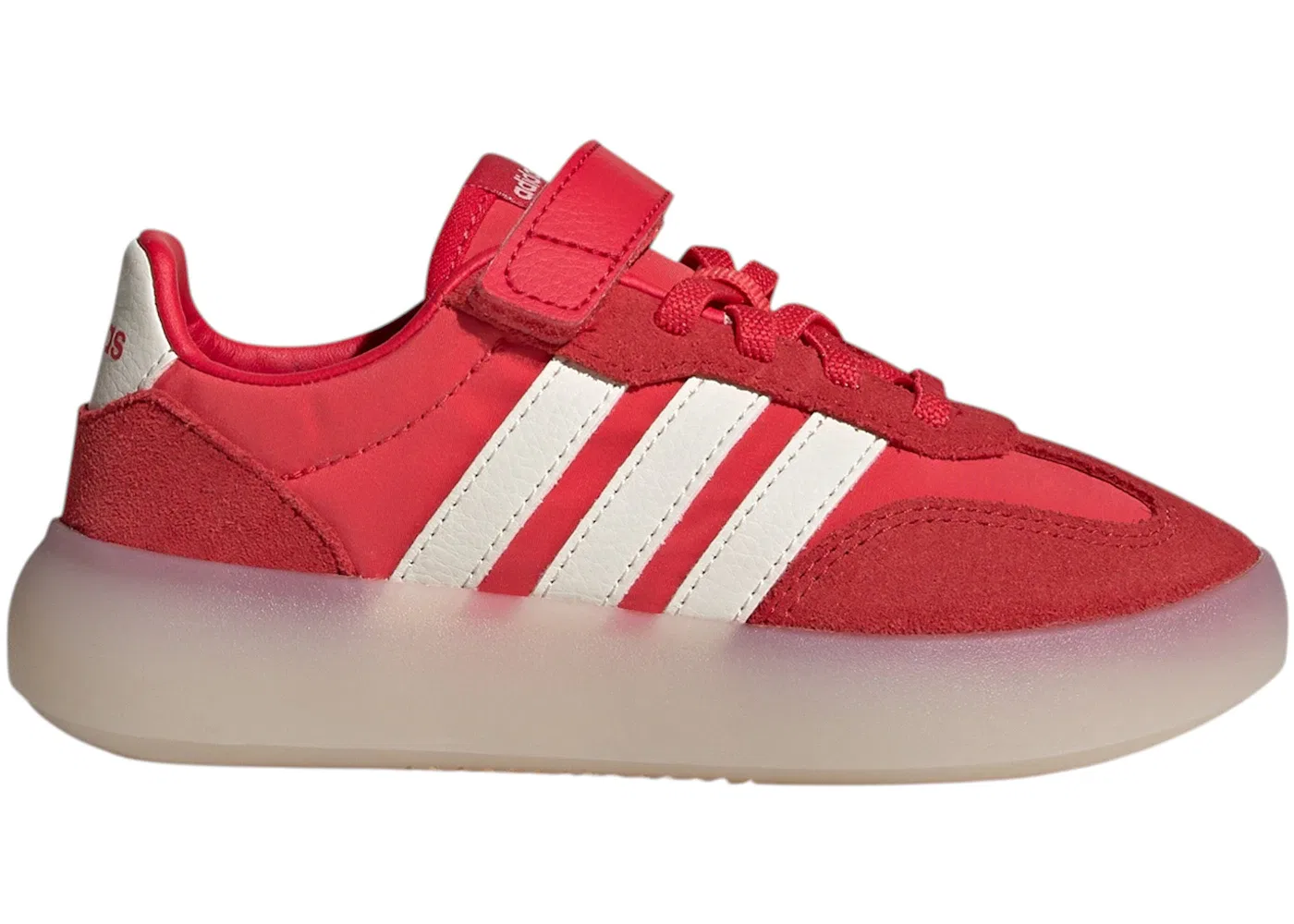 Детские кроссовки Lifestyle Adidas Barreda Decode, Semi Lucid Red Off White Pure Ruby