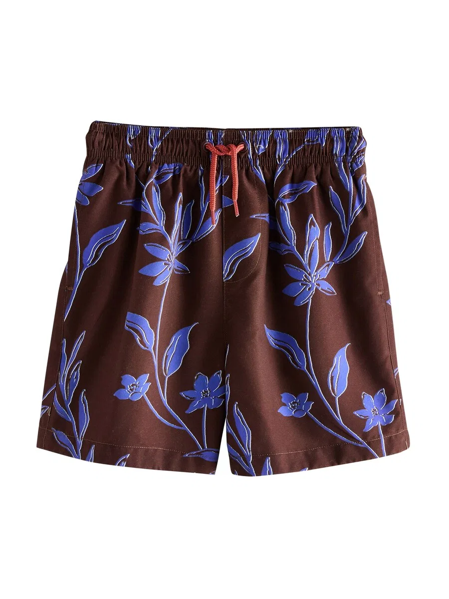 Шорты Next Board Shorts в шоколадном цвете