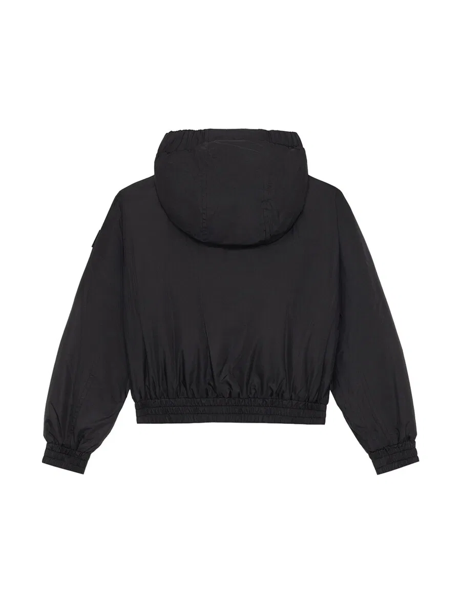 Детская куртка Calvin Klein Kids межсезонья, черная — фото 2