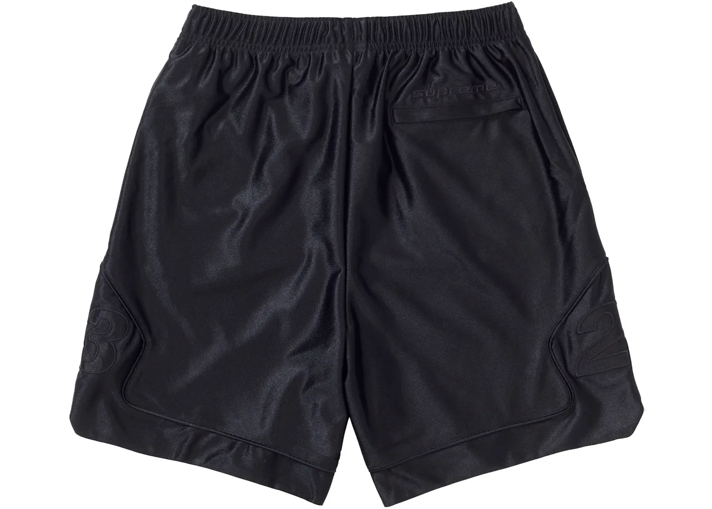 Мужские шорты Supreme Jordan Warm Up Short, Black — фото 3