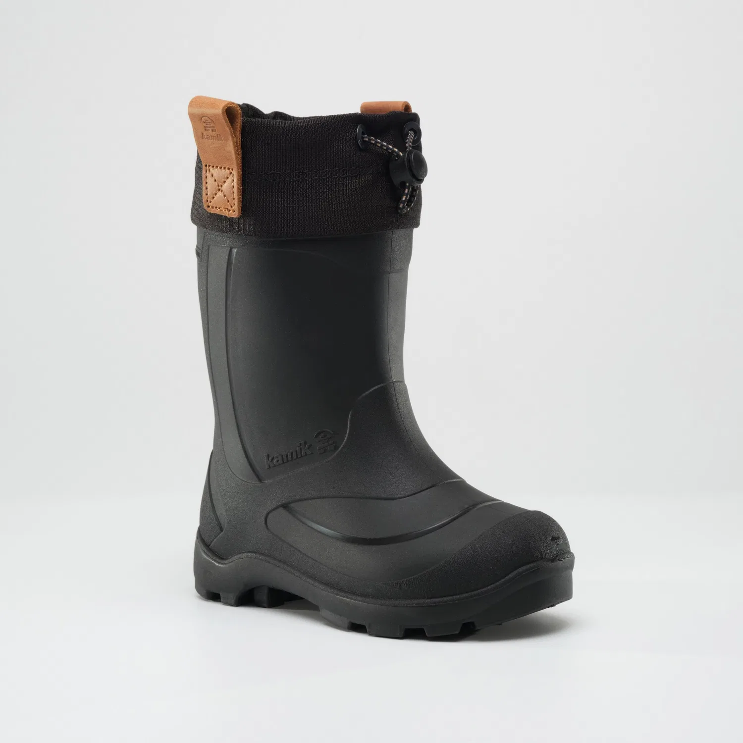 Детские резиновые сапоги водонепроницаемые Kamik, Black
