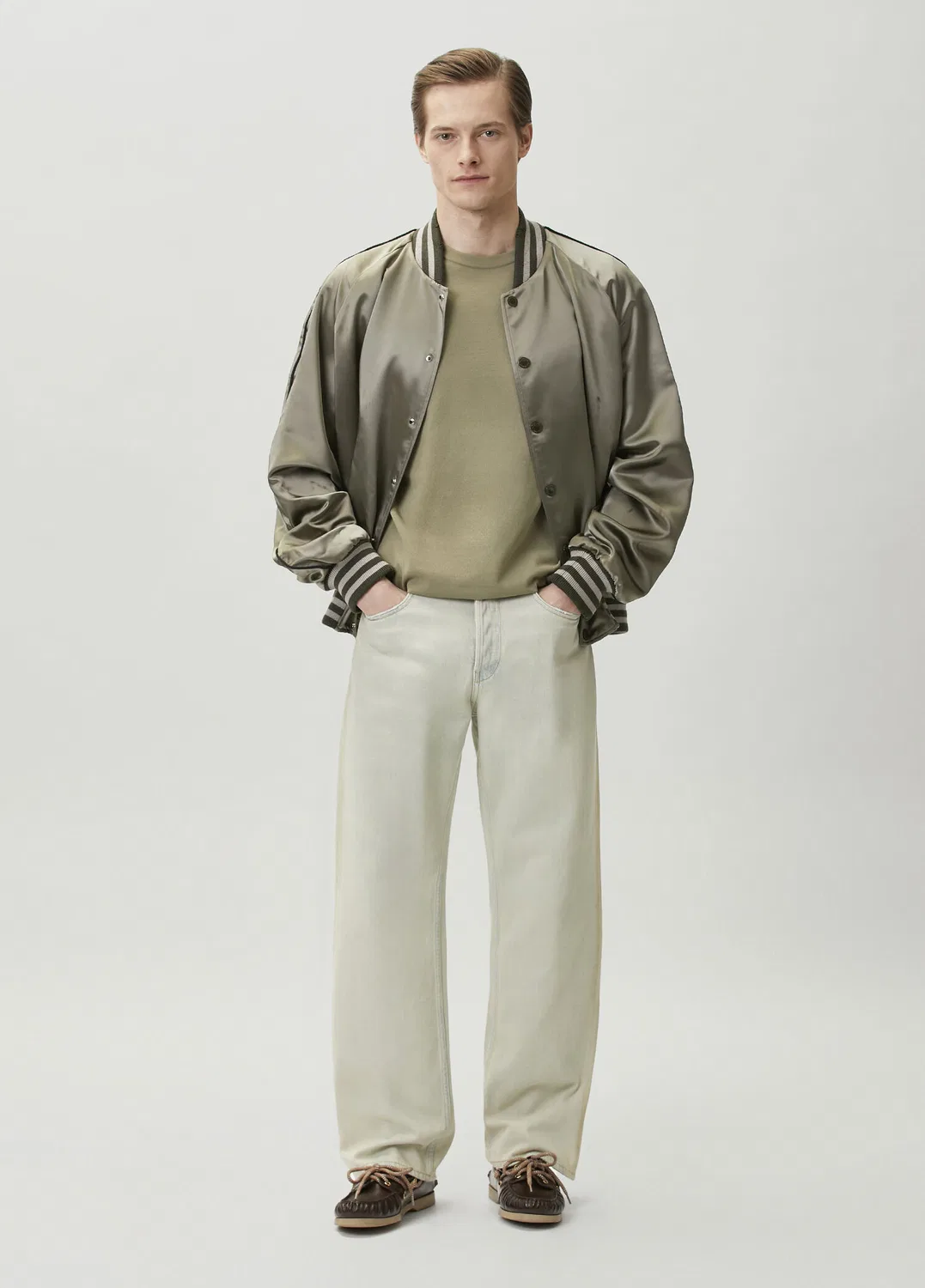 Классическая куртка Golden Goose, dark green — фото 2