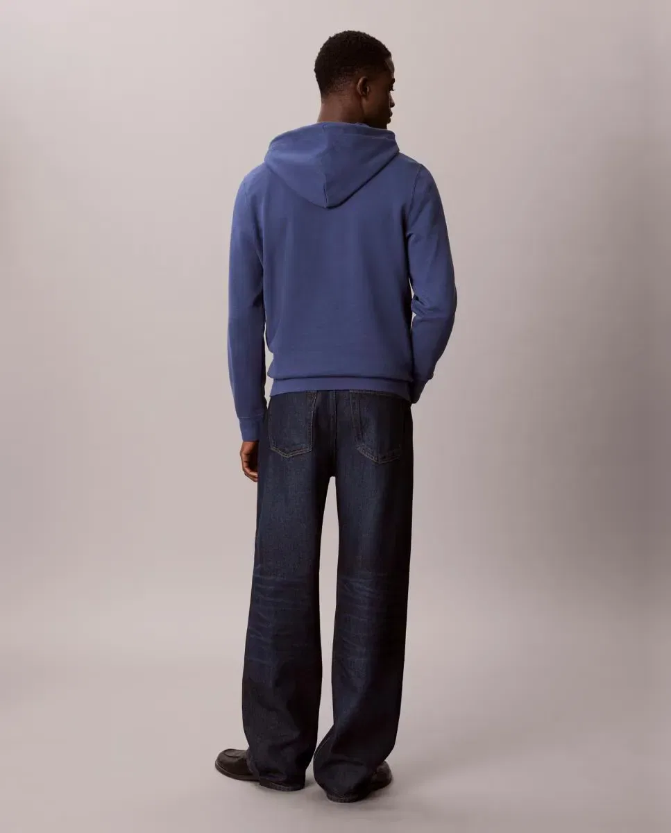 Мужские шорты из ткани спейсер Calvin Klein, Azul Índigo — фото 2