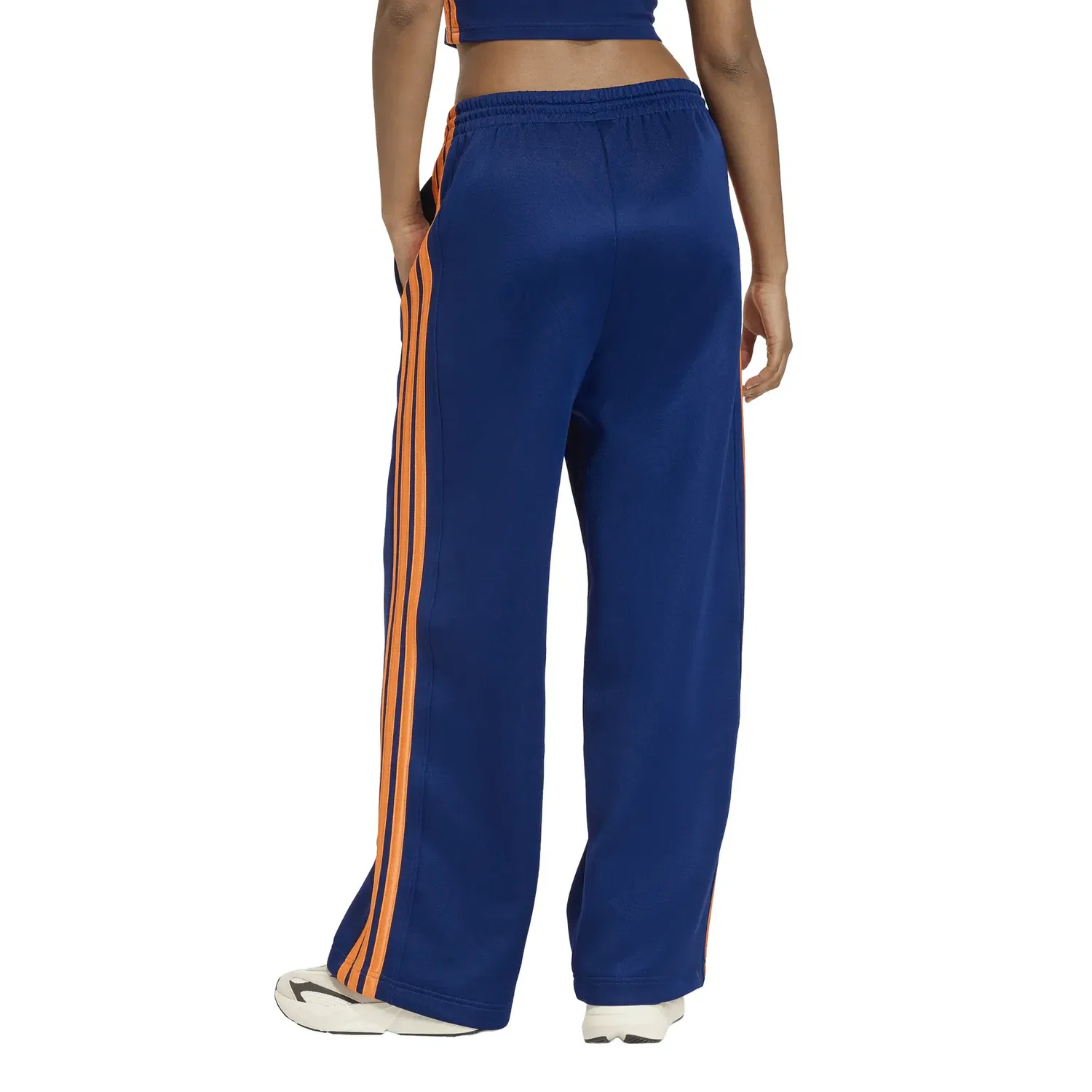 Женские трикотажные спортивные штаны Adidas, Blue — фото 4