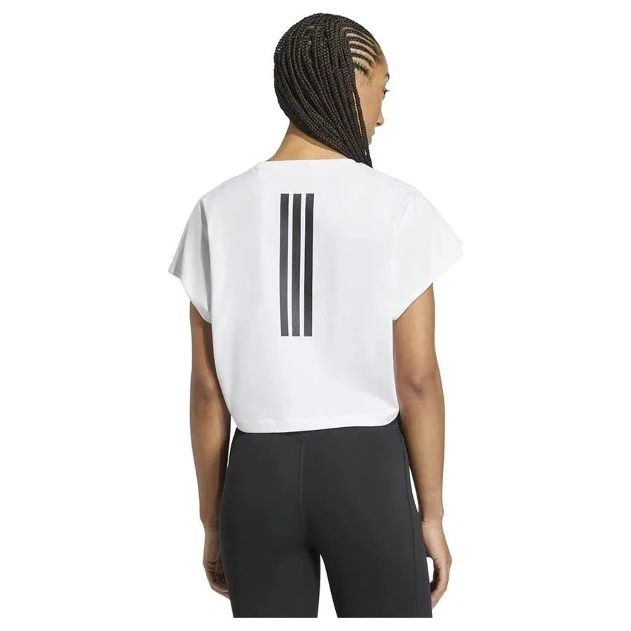 Футболка adidas PL CR BX TNK, Белый — фото 3