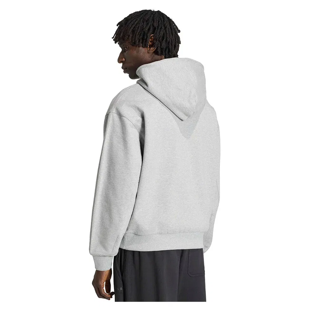 Худи Premium Essentials Adidas Originals, серый — фото 2