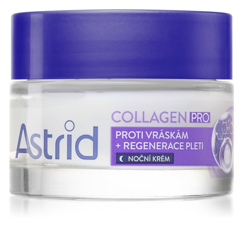 

Антивозрастной ночной крем с регенерирующим эффектом Astrid Collagen PRO