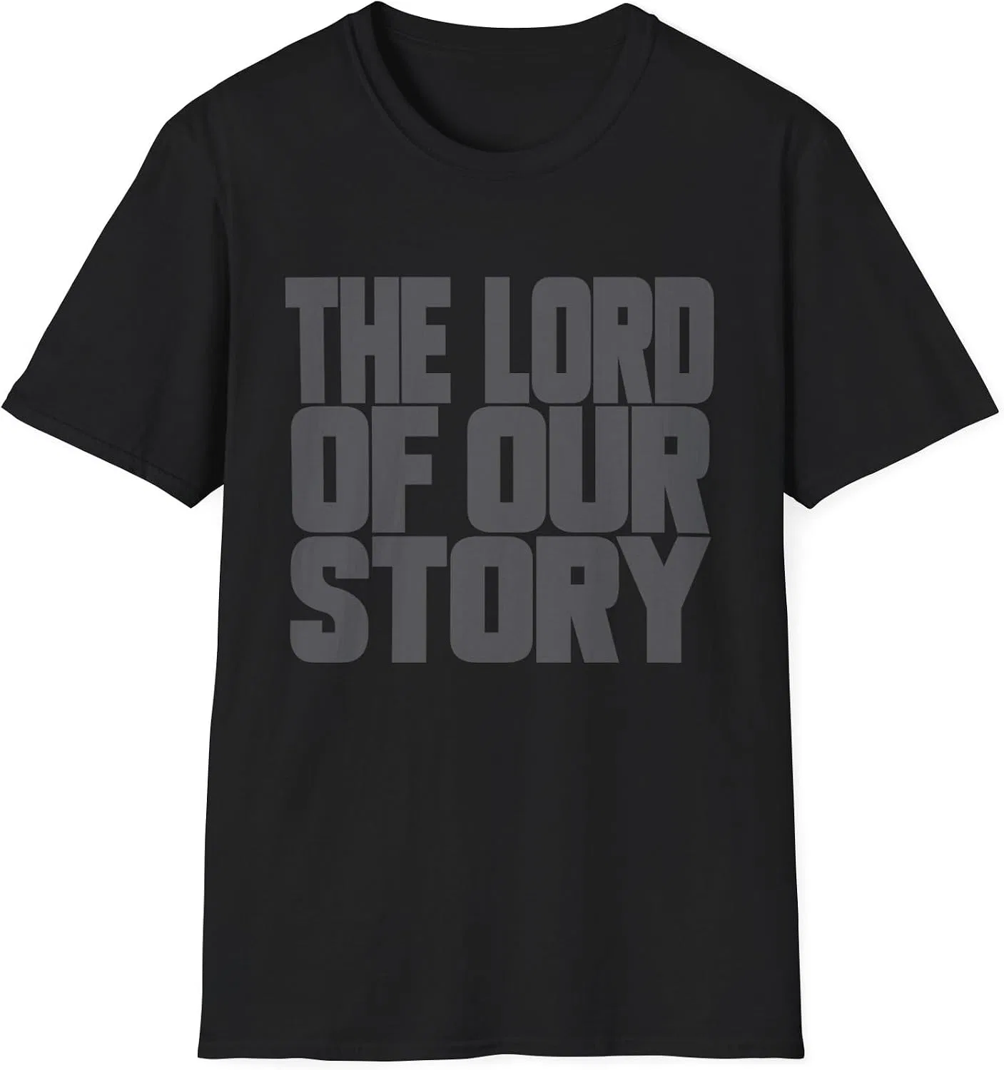 Мужская футболка с принтом Christian t-Shirt for Teens, серый меланж — фото 3