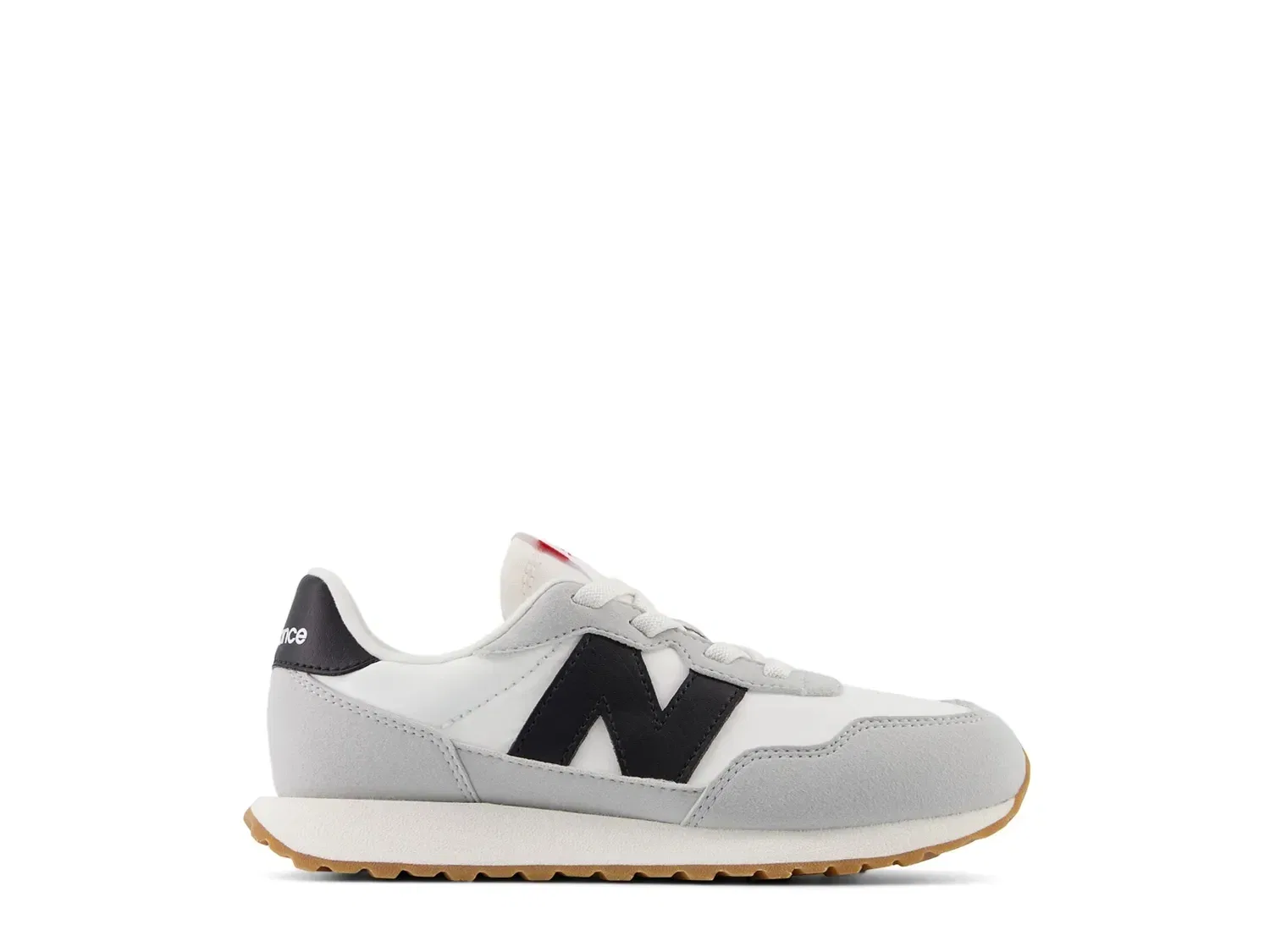 Кроссовки slip-on 237, детские, New Balance, белый/черный — фото 3