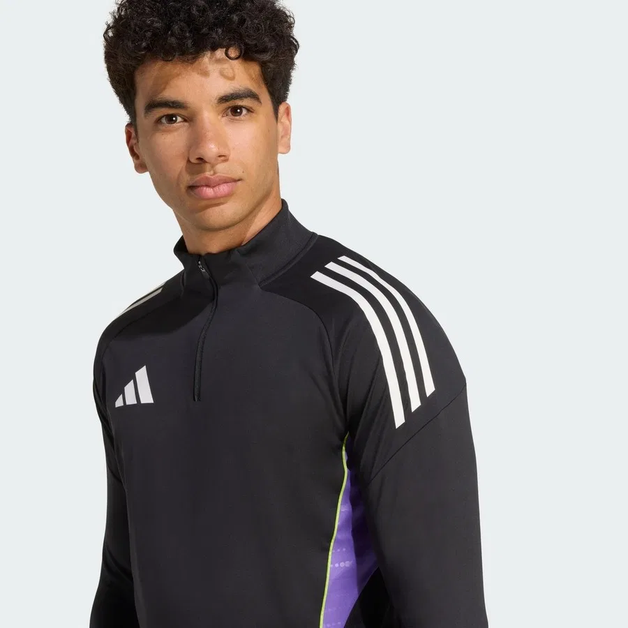 Футболка с длинным рукавом Tiro 25 Competition Training Top adidas, Белый — фото 4