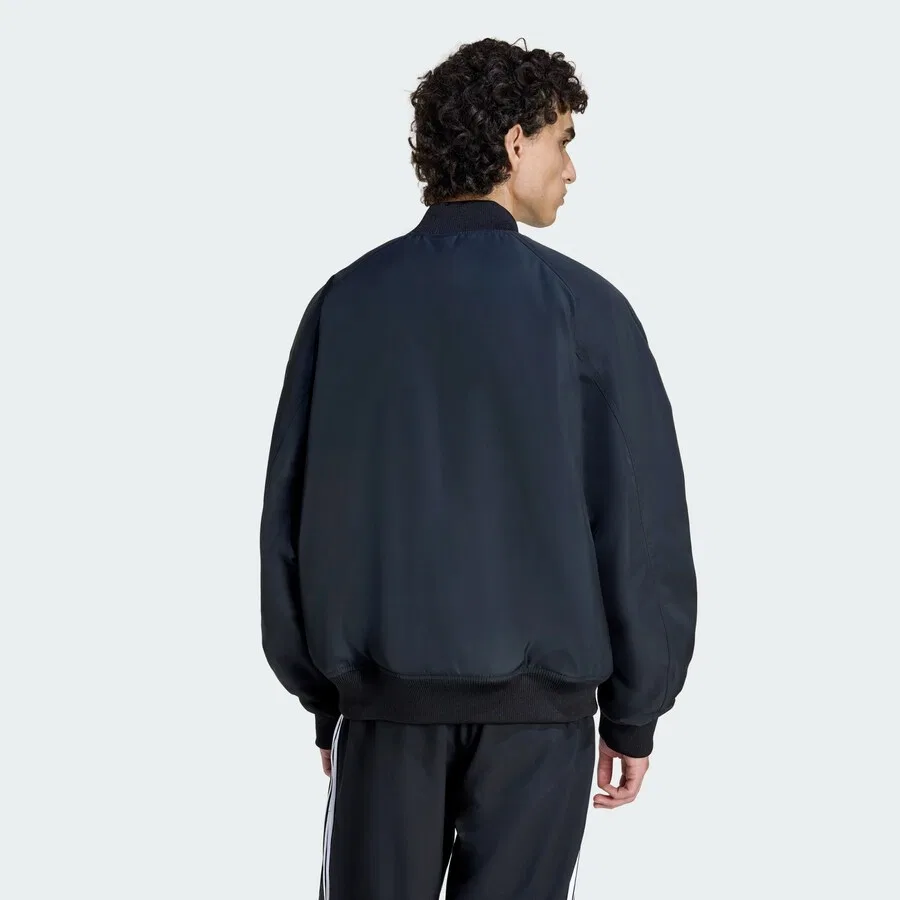 Черная спортивная куртка Teamgeist ADIDAS ORIGINALS — фото 3