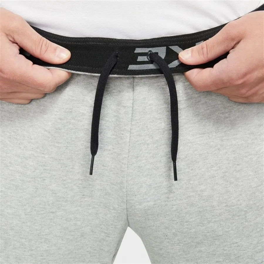 Спортивные брюки Nike Dri-FIT с зауженным кроем, Серый — фото 4