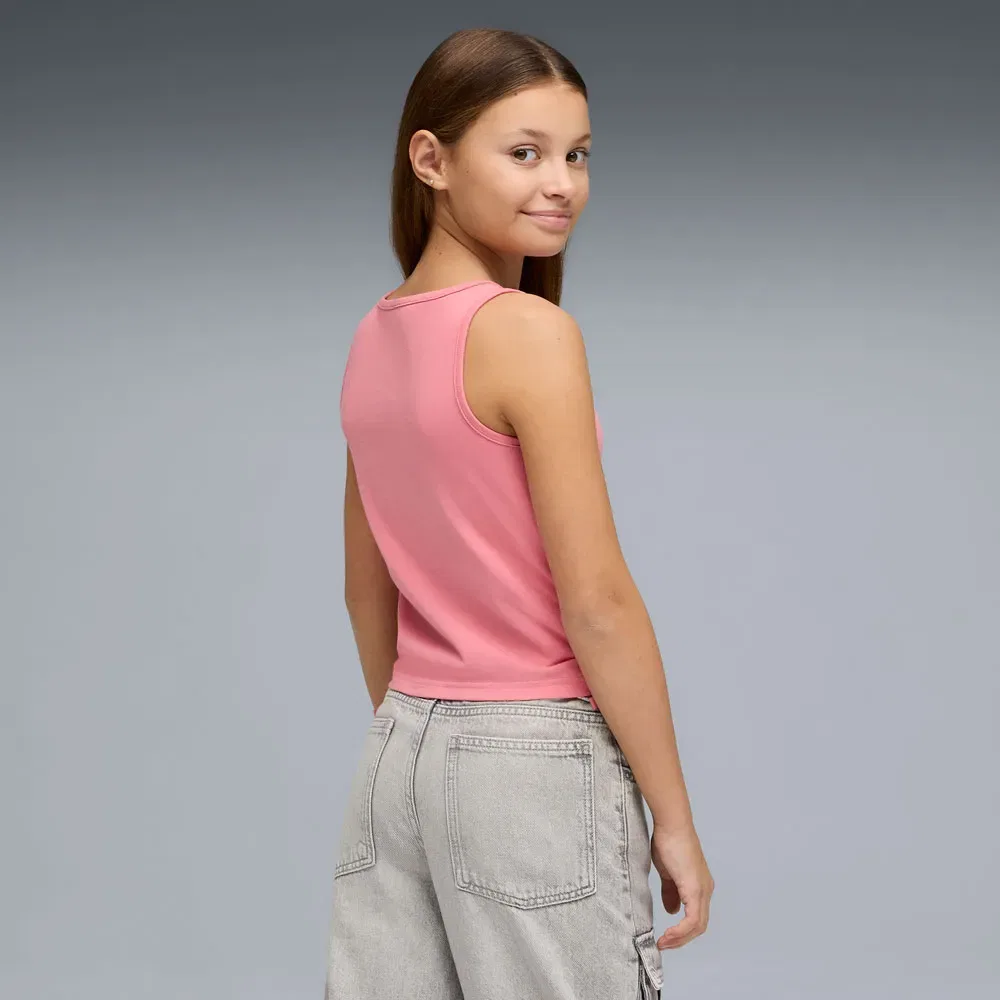 Футболка без рукавов Puma Ess Slim Fit, розовый — фото 4