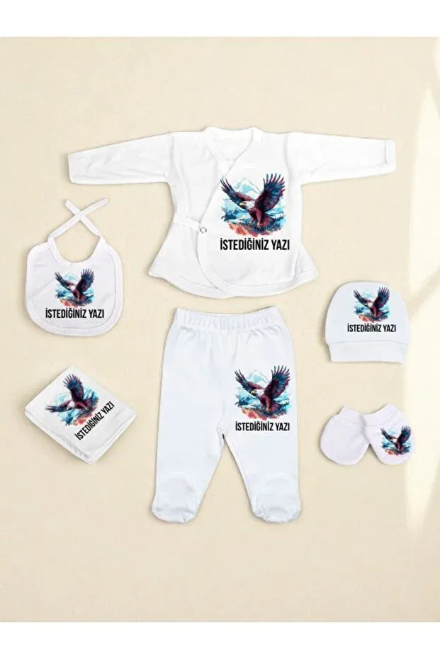 Детский комбинезон для новорожденных Eagle Lili Hediyelik, White