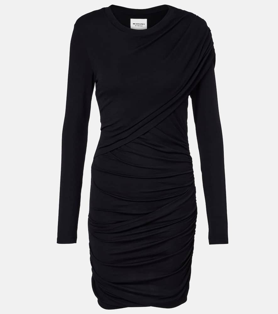 

Мини-платье Denise из джерси с драпировкой Marant Etoile, Black