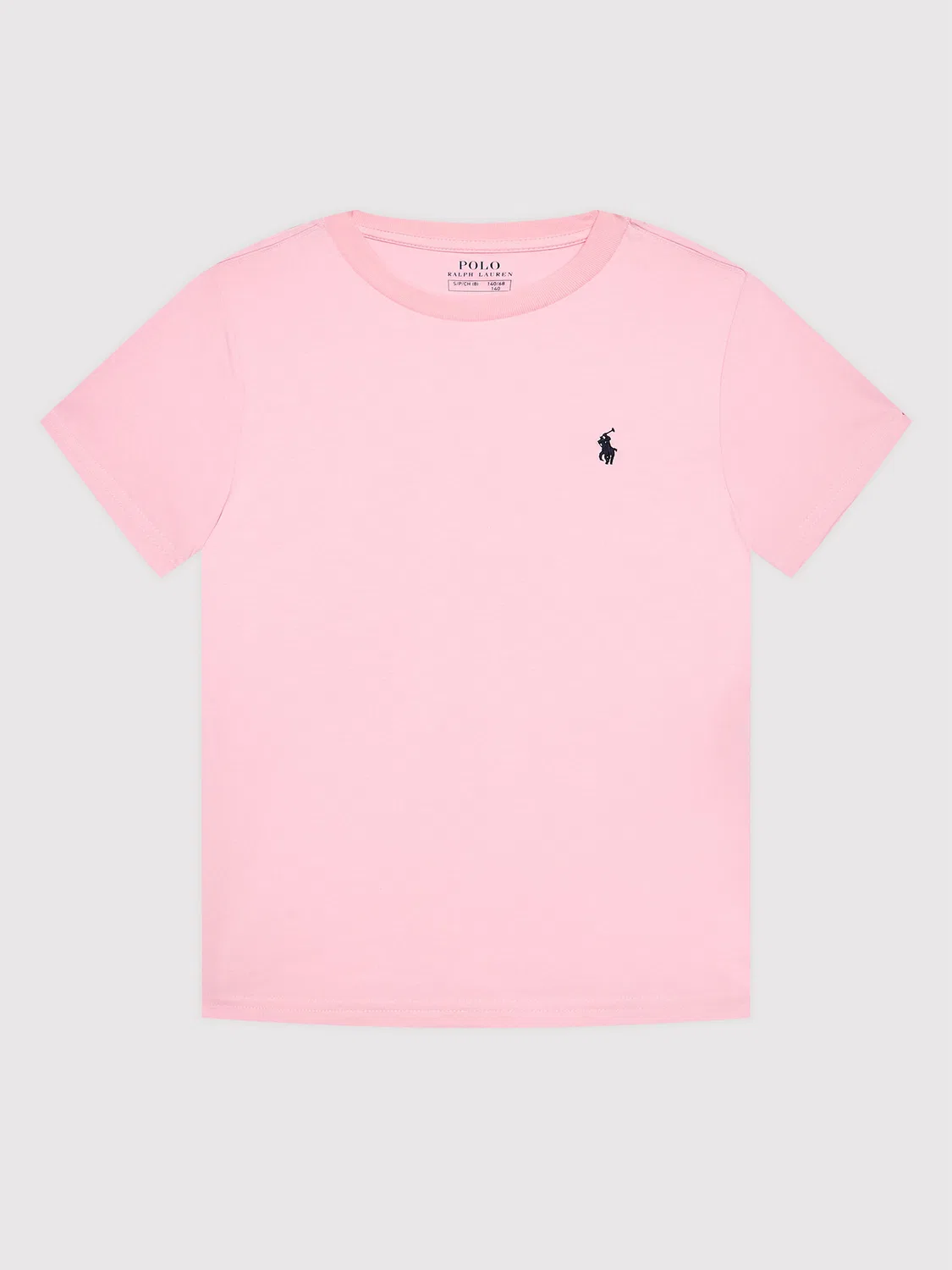 Футболка стандартного кроя для девочки Polo Ralph Lauren, розовый