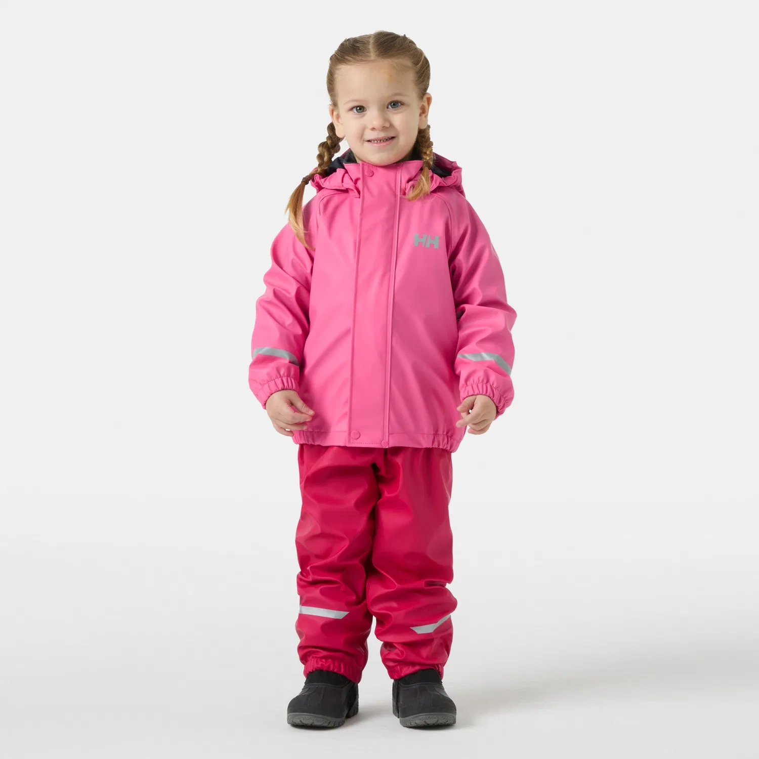 Дождевой комплект с флисовой подкладкой Bergen Fleece 2.0 PU Helly Hansen, Cranberry — фото 2