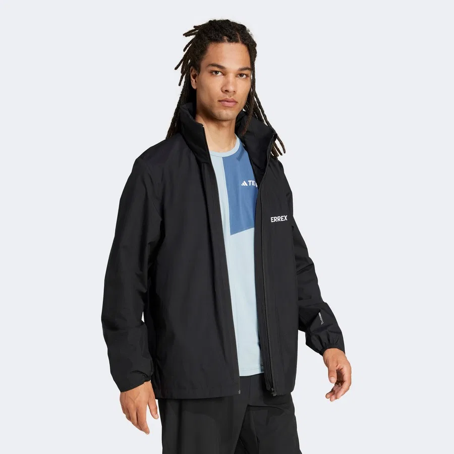 Водонепроницаемый дождевик Multi Essentials 2L adidas, Черный — фото 2