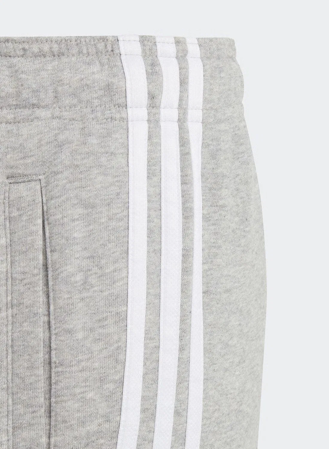 Штаны тренировочные с логотипом Adidas, серый — фото 4