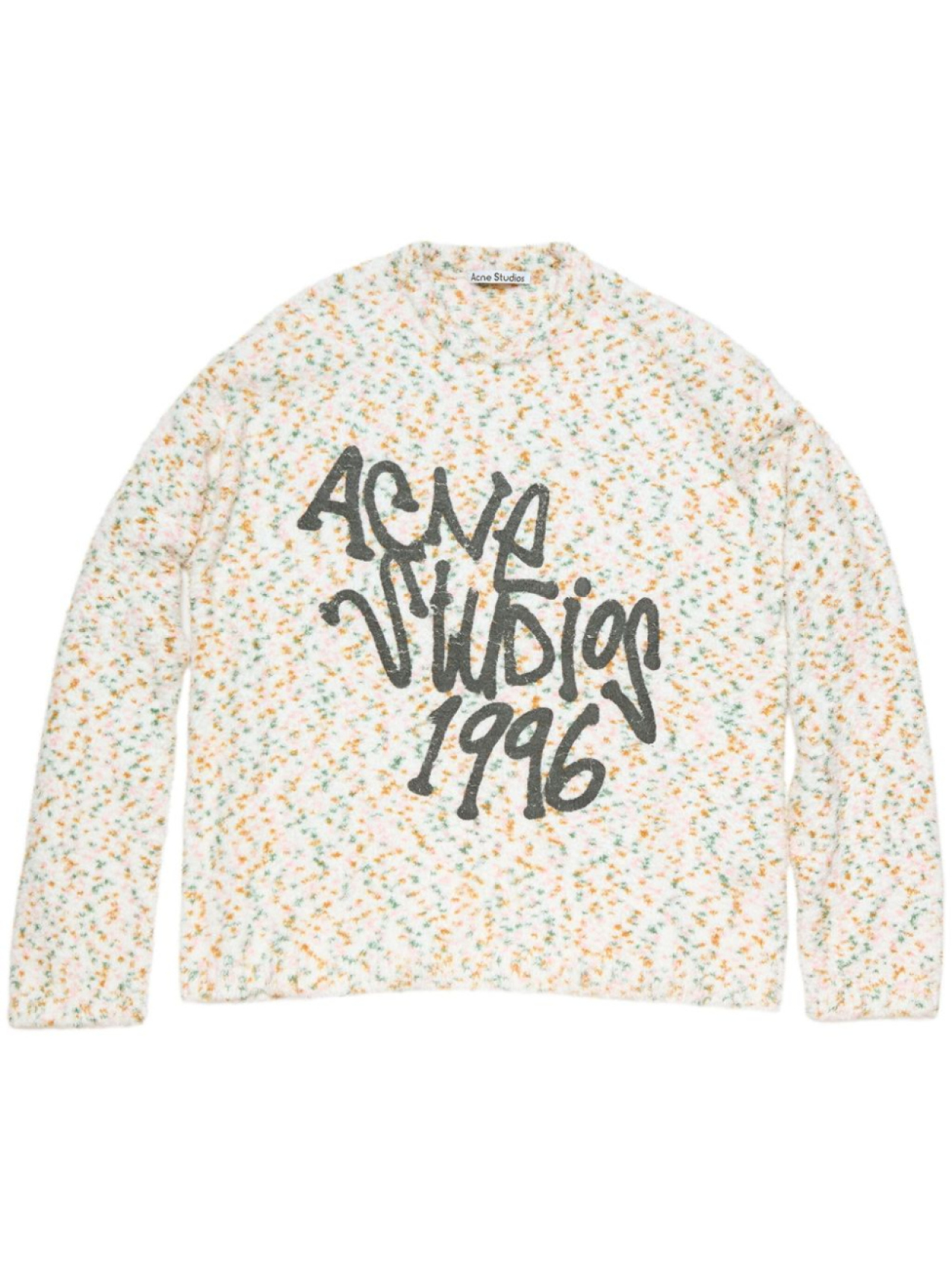 

Acne Studios свитер с принтом, нейтральный цвет