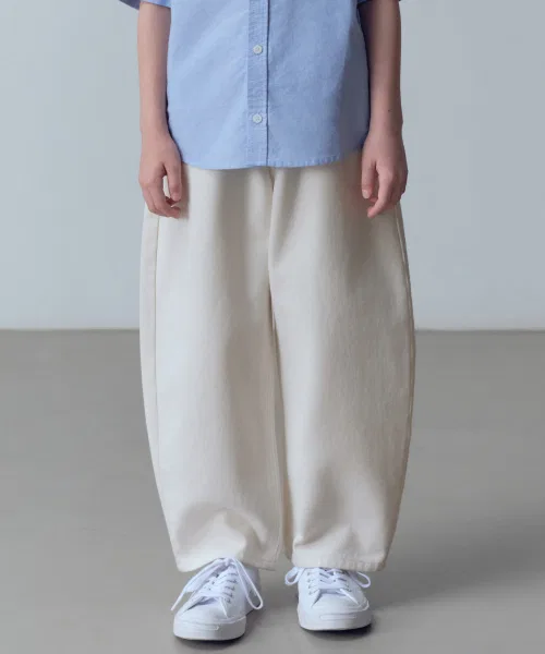 Детские джинсы-бананы с бандой Cream MUSINSA STANDARD KIDS, Cream