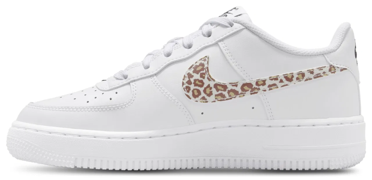 Кроссовки для девочек Air Force 1 Low CH Nike, белый/черный — фото 2