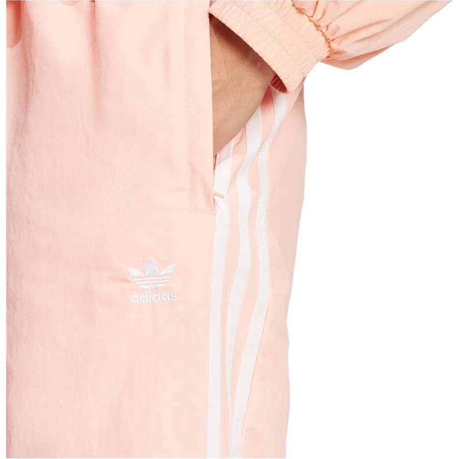Женские спортивные штаны с завязкой, модель WOVEN TP JN5993, adidas, Розовый — фото 4