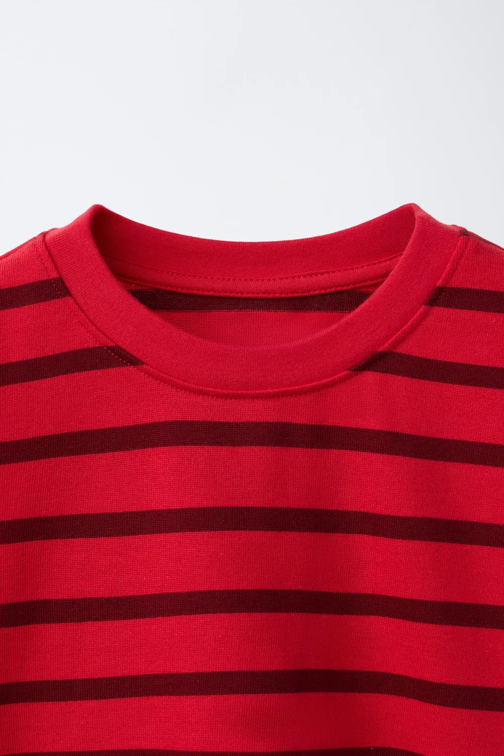 Плотная полосатая футболка ZARA, Stripes — фото 3