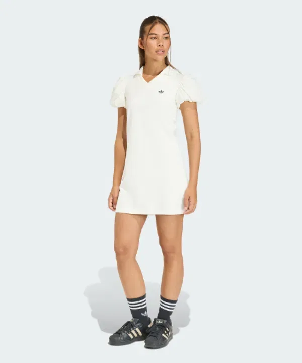 Платье с рукавами-фонариками, slim fit, Adidas